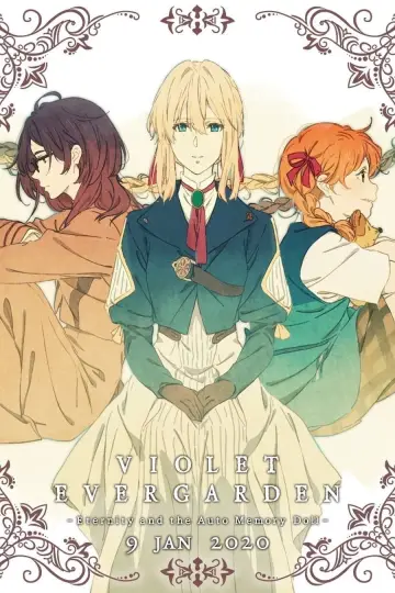 Plakat do filmu "Violet Evergarden: Wieczność i Lalka spisująca myśli" #91729