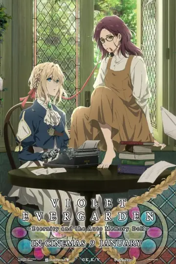Plakat do filmu "Violet Evergarden: Wieczność i Lalka spisująca myśli" #91731