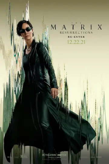 Plakat do filmu "Matrix Zmartwychwstania" #314386