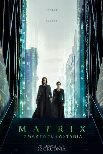 Plakat do filmu "Matrix Zmartwychwstania" #601363
