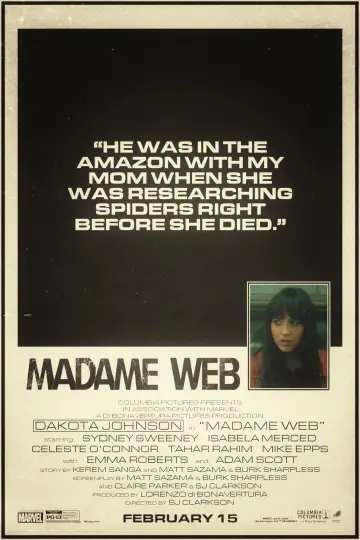Plakat do filmu "Madame Web" #838470