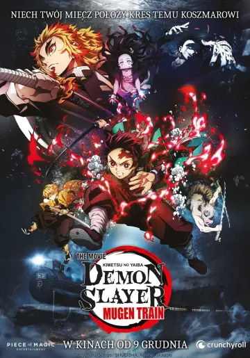 Plakat do filmu "Demon Slayer: Mugen Train" #595354