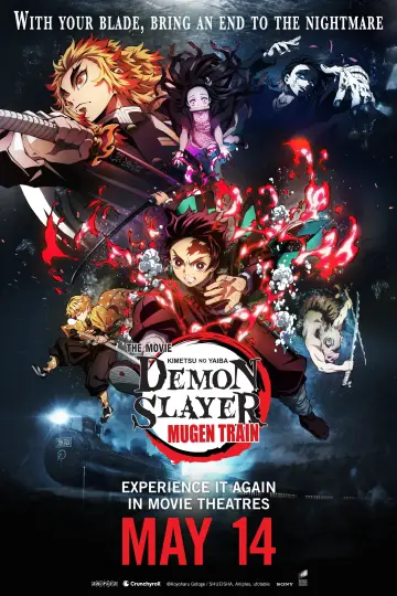 Plakat do filmu "Demon Slayer: Mugen Train" #835090