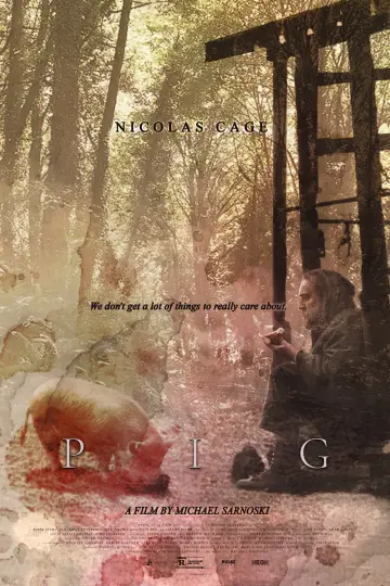 Plakat do filmu "Świnia" #150541