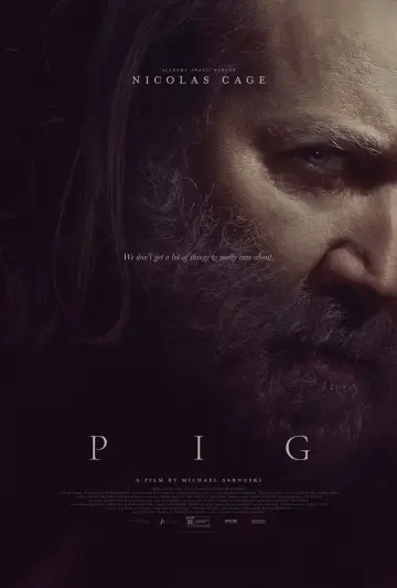 Plakat do filmu "Świnia" #150549