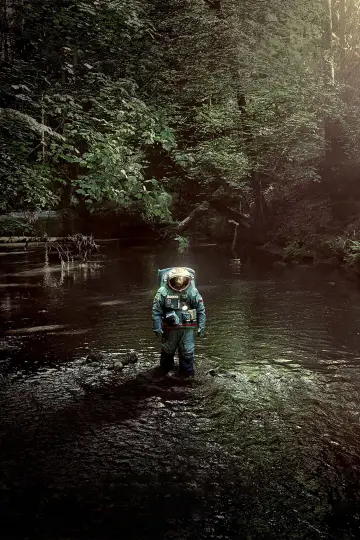 Plakat do filmu "Astronauta" #409258
