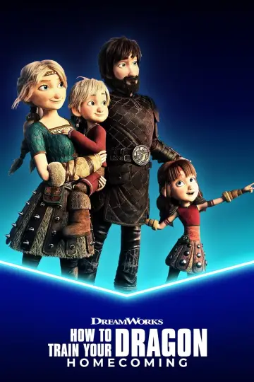 Plakat do filmu "Jak wytresować smoka: Święta w domu" #315378