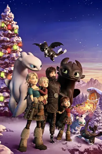 Plakat do filmu "Jak wytresować smoka: Święta w domu" #465571