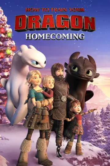 Plakat do filmu "Jak wytresować smoka: Święta w domu" #50138