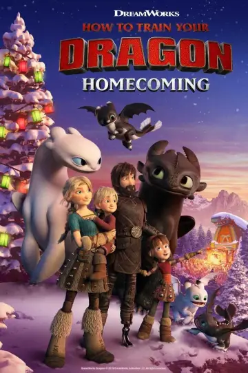Plakat do filmu "Jak wytresować smoka: Święta w domu" #50139