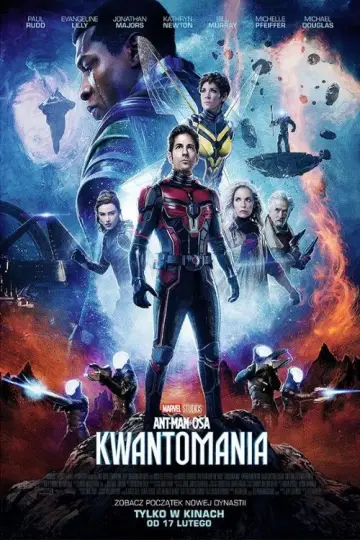 Plakat do filmu "Ant-Man i Osa: Kwantomania" #602338