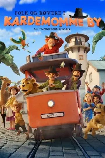 Plakat do filmu "Folk og røvere i Kardemomme by" #787966