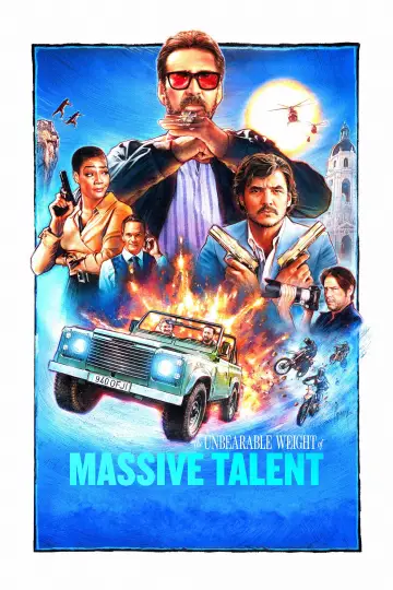 Plakat do filmu "Nieznośny ciężar wielkiego talentu" #49421