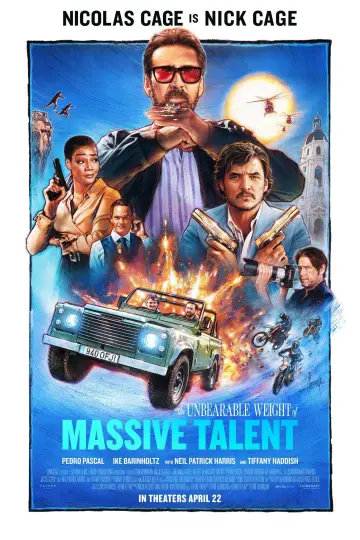 Plakat do filmu "Nieznośny ciężar wielkiego talentu" #49432