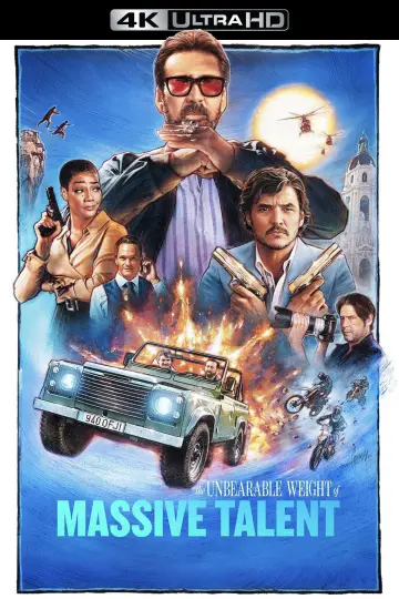 Plakat do filmu "Nieznośny ciężar wielkiego talentu" #49436