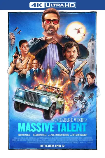 Plakat do filmu "Nieznośny ciężar wielkiego talentu" #49437