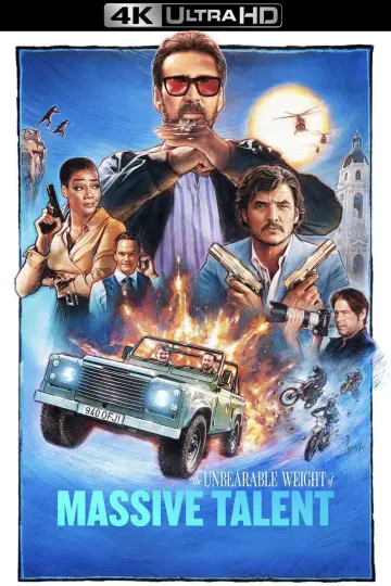Plakat do filmu "Nieznośny ciężar wielkiego talentu" #49440