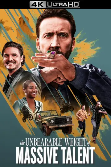 Plakat do filmu "Nieznośny ciężar wielkiego talentu" #49441