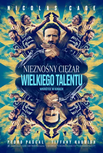 Plakat do filmu "Nieznośny ciężar wielkiego talentu" #707798