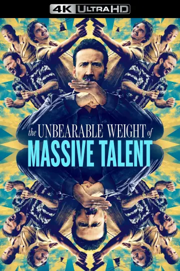 Plakat do filmu "Nieznośny ciężar wielkiego talentu" #707799
