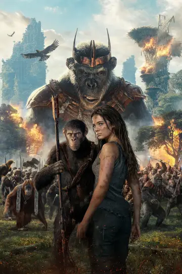 Plakat do filmu "Królestwo Planety Małp" #442235