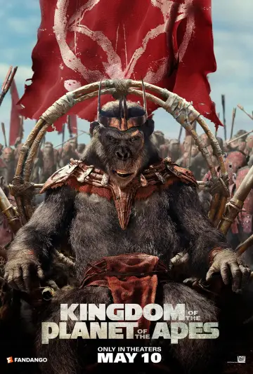 Plakat do filmu "Królestwo Planety Małp" #558157