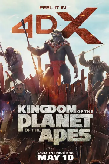 Plakat do filmu "Królestwo Planety Małp" #558171