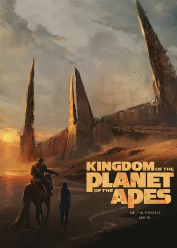 Plakat do filmu "Królestwo Planety Małp" #558192