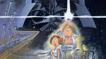 Zasłona do filmu "Family Guy Presents: Blue Harvest" #1808485