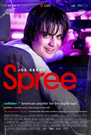 Plakat do filmu "Spree" #284972