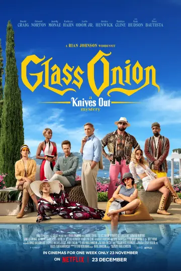Plakat do filmu "Glass Onion: Film z serii „Na noże”" #8977