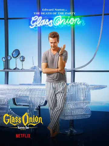 Plakat do filmu "Glass Onion: Film z serii „Na noże”" #8998