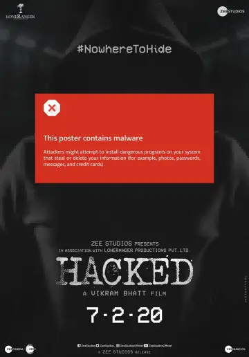 Plakat do filmu "Hacked" #908014