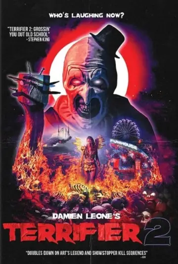 Plakat do filmu "Terrifier 2:  Masakra w Święta" #159736