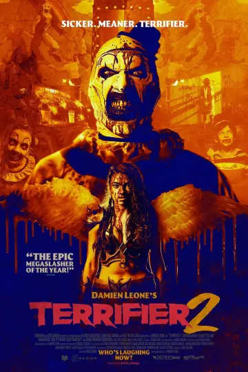 Plakat do filmu "Terrifier 2:  Masakra w Święta" #18662