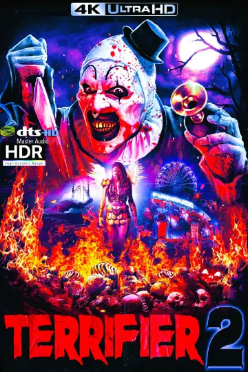 Plakat do filmu "Terrifier 2:  Masakra w Święta" #18671