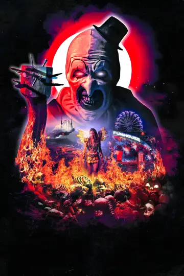 Plakat do filmu "Terrifier 2:  Masakra w Święta" #263162