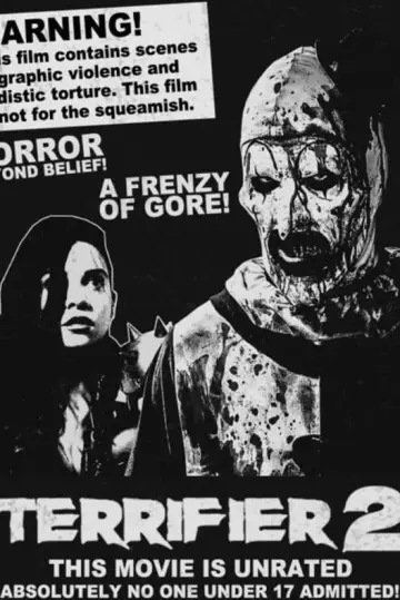 Plakat do filmu "Terrifier 2:  Masakra w Święta" #430598