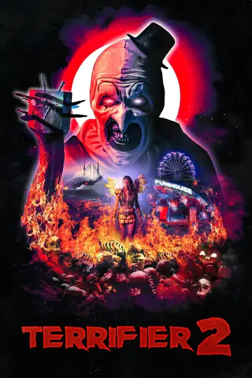 Plakat do filmu "Terrifier 2:  Masakra w Święta" #657069