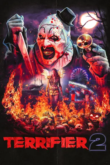 Plakat do filmu "Terrifier 2:  Masakra w Święta" #657072
