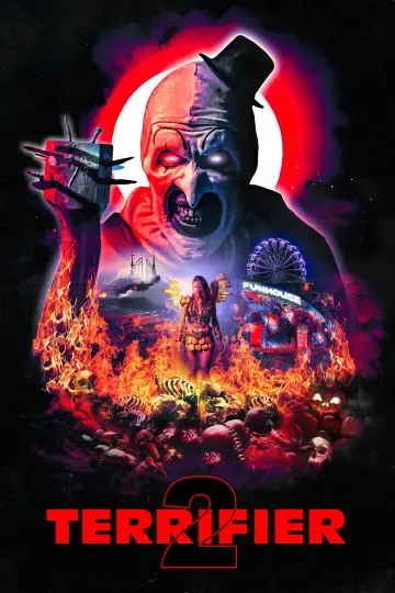 Plakat do filmu "Terrifier 2:  Masakra w Święta" #657075