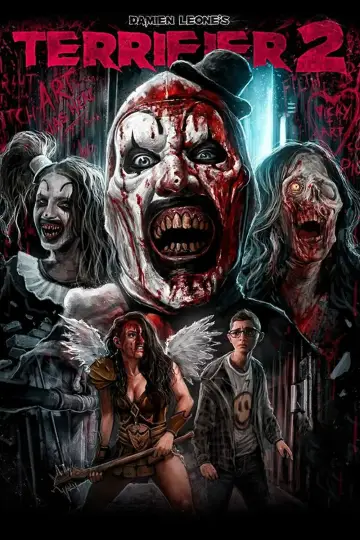 Plakat do filmu "Terrifier 2:  Masakra w Święta" #657076