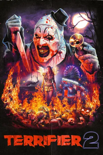 Plakat do filmu "Terrifier 2:  Masakra w Święta" #657080