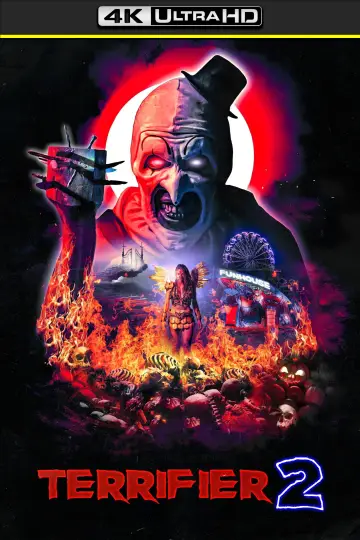 Plakat do filmu "Terrifier 2:  Masakra w Święta" #657087
