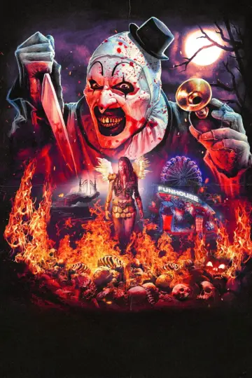 Plakat do filmu "Terrifier 2:  Masakra w Święta" #657089