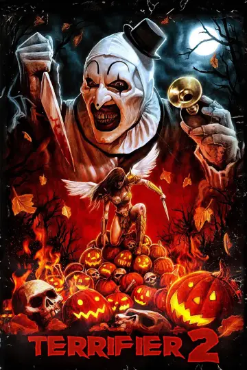 Plakat do filmu "Terrifier 2:  Masakra w Święta" #657091