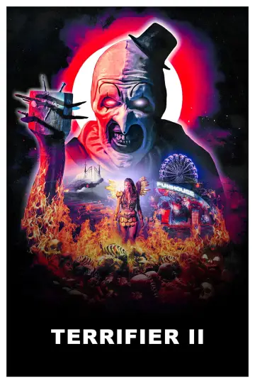 Plakat do filmu "Terrifier 2:  Masakra w Święta" #657096