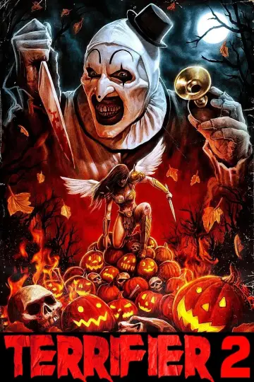 Plakat do filmu "Terrifier 2:  Masakra w Święta" #657102