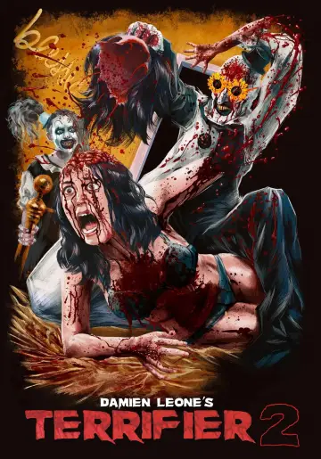 Plakat do filmu "Terrifier 2:  Masakra w Święta" #657104