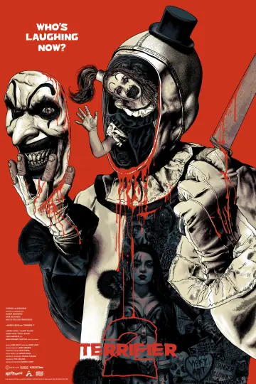 Plakat do filmu "Terrifier 2:  Masakra w Święta" #657106